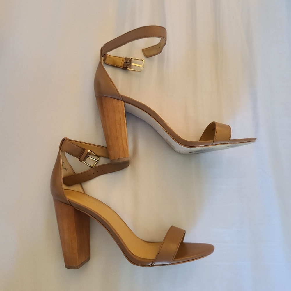 J.Crew Stacked heel sandal